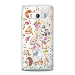 Lex Altern TPU Silicone HTC Case Watercolor Animals