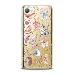 Lex Altern TPU Silicone HTC Case Watercolor Animals