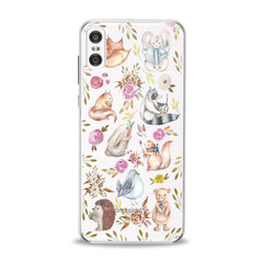 Lex Altern TPU Silicone Motorola Case Watercolor Animals