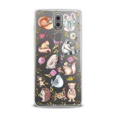 Lex Altern TPU Silicone Phone Case Watercolor Animals