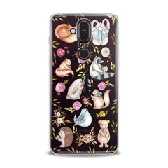 Lex Altern TPU Silicone Nokia Case Watercolor Animals