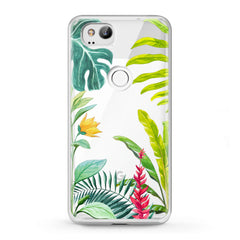 Lex Altern Google Pixel Case Tropical Flowers Bloom