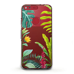 Lex Altern TPU Silicone Phone Case Tropical Flowers Bloom