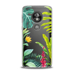 Lex Altern TPU Silicone Motorola Case Tropical Flowers Bloom