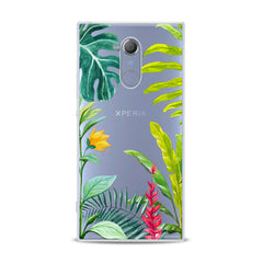 Lex Altern TPU Silicone Sony Xperia Case Tropical Flowers Bloom