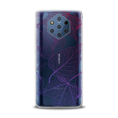 Lex Altern TPU Silicone Nokia Case Purple Leaves