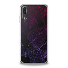 Lex Altern TPU Silicone Huawei Honor Case Purple Leaves