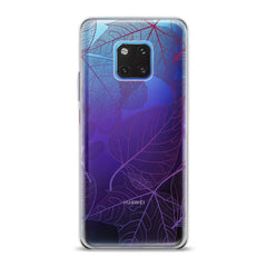 Lex Altern TPU Silicone Huawei Honor Case Purple Leaves