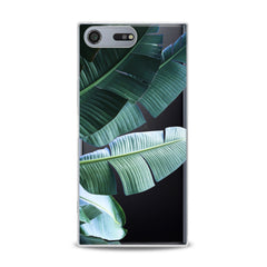 Lex Altern TPU Silicone Sony Xperia Case Green Tropical Leaves