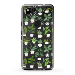 Lex Altern Google Pixel Case Tropical Potted Plants