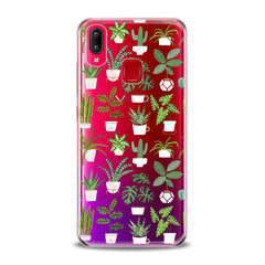 Lex Altern TPU Silicone VIVO Case Tropical Potted Plants