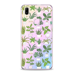 Lex Altern TPU Silicone VIVO Case Tropical Potted Plants