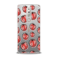 Lex Altern Red Drawing Apple Nokia Case