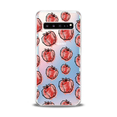 Lex Altern Red Drawing Apple Samsung Galaxy Case