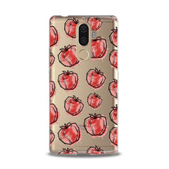 Lex Altern Red Drawing Apple Lenovo Case