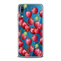 Lex Altern TPU Silicone Huawei Honor Case Watercolor Cherries