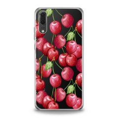 Lex Altern TPU Silicone Huawei Honor Case Watercolor Cherries