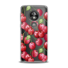 Lex Altern TPU Silicone Motorola Case Watercolor Cherries