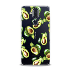 Lex Altern TPU Silicone Nokia Case Bright Avocado Pattern