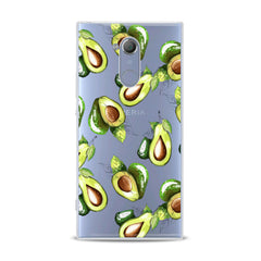 Lex Altern TPU Silicone Sony Xperia Case Bright Avocado Pattern