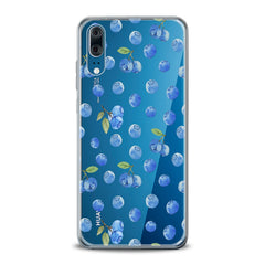 Lex Altern TPU Silicone Huawei Honor Case Watercolor Blueberries