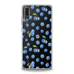 Lex Altern Watercolor Blueberries Huawei Honor Case