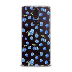 Lex Altern TPU Silicone Nokia Case Watercolor Blueberries