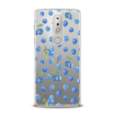 Lex Altern TPU Silicone Nokia Case Watercolor Blueberries