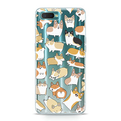 Lex Altern TPU Silicone Oppo Case Corgi Puppies