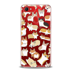 Lex Altern TPU Silicone Oppo Case Corgi Puppies