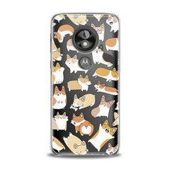 Lex Altern TPU Silicone Motorola Case Corgi Puppies