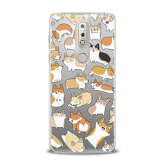 Lex Altern Corgi Puppies Nokia Case