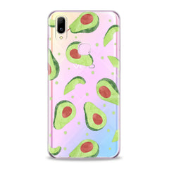 Lex Altern TPU Silicone VIVO Case Green Avocado Pattern