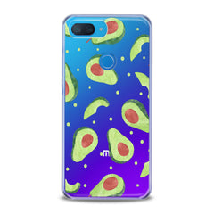 Lex Altern TPU Silicone Xiaomi Redmi Mi Case Green Avocado Pattern