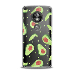 Lex Altern TPU Silicone Phone Case Green Avocado Pattern