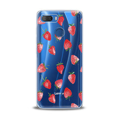 Lex Altern TPU Silicone Lenovo Case Painted Strawberries