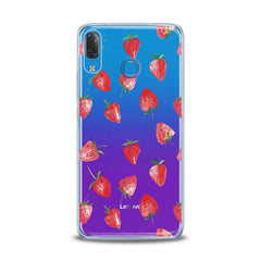 Lex Altern TPU Silicone Lenovo Case Painted Strawberries