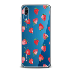 Lex Altern TPU Silicone Huawei Honor Case Painted Strawberries