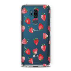 Lex Altern TPU Silicone LG Case Painted Strawberries