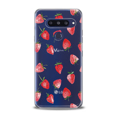 Lex Altern TPU Silicone LG Case Painted Strawberries