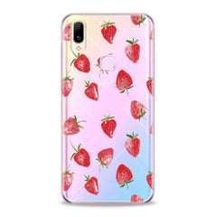 Lex Altern TPU Silicone VIVO Case Painted Strawberries