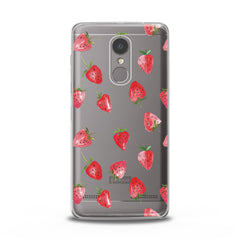 Lex Altern Painted Strawberries Lenovo Case