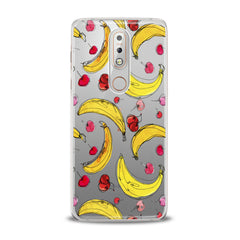 Lex Altern Bright Banana Print Nokia Case