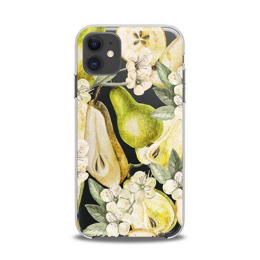 Lex Altern TPU Silicone iPhone Case Juicy Floral Pear