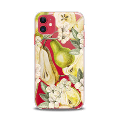 Lex Altern TPU Silicone iPhone Case Juicy Floral Pear