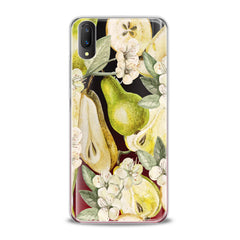 Lex Altern TPU Silicone VIVO Case Juicy Floral Pear