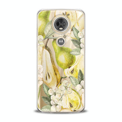 Lex Altern TPU Silicone Motorola Case Juicy Floral Pear