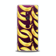 Lex Altern TPU Silicone Sony Xperia Case Sweet Banana Art