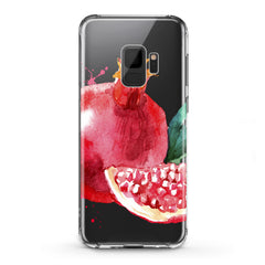 Lex Altern TPU Silicone Samsung Galaxy Case Watercolor Garnet