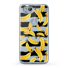 Lex Altern TPU Silicone Google Pixel Case Painted Yellow Banana